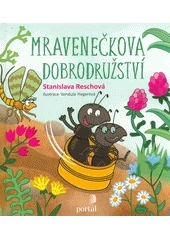 Kniha Mravenečkova dobrodružství z knihovny Jiřího Mahena