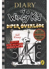 Kniha Diary of a wimpy kid z knihovny Jiřího Mahena
