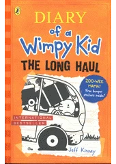 Kniha Diary of a wimpy kid z knihovny Jiřího Mahena
