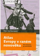 Kniha Atlas Evropy v raném novověku z knihovny Jiřího Mahena