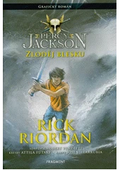 Kniha Percy Jackson z knihovny Jiřího Mahena