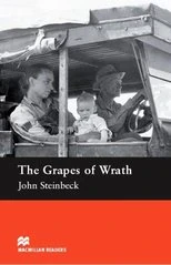 Kniha The grapes of wrath z knihovny Jiřího Mahena