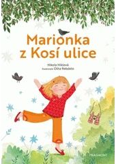 Kniha Marionka z Kosí ulice z knihovny Jiřího Mahena