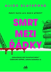 Kniha Smrt mezi řádky z knihovny Jiřího Mahena