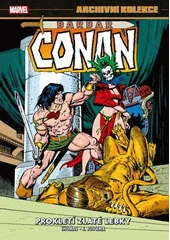 Kniha Barbar Conan z knihovny Jiřího Mahena