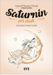 Kniha Saturnin při chuti z knihovny Jiřího Mahena