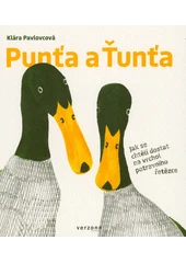Kniha Punťa a Ťunťa z knihovny Jiřího Mahena