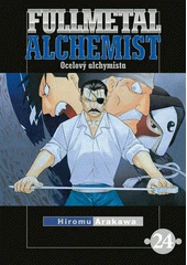 Kniha Fullmetal alchemist z knihovny Jiřího Mahena