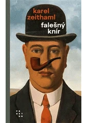 Kniha Falešný knír z knihovny Jiřího Mahena