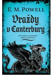 Kniha Vraždy v Cantebury z knihovny Jiřího Mahena