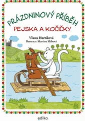 Kniha Prázdninový příběh pejska a kočičky z knihovny Jiřího Mahena