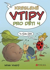 Kniha Kreslené vtipy pro děti 4 z knihovny Jiřího Mahena