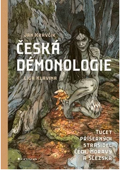 Kniha Česká démonologie z knihovny Jiřího Mahena