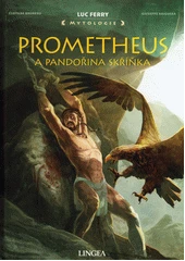 Kniha Prometheus a Pandořina skříňka z knihovny Jiřího Mahena