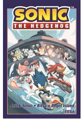 Kniha Sonic the hedgehog z knihovny Jiřího Mahena