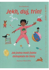 Kniha Jekh, duj, trin z knihovny Jiřího Mahena