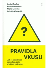 Kniha Pravidla vkusu z knihovny Jiřího Mahena