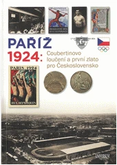 Kniha Paříž 1924 z knihovny Jiřího Mahena