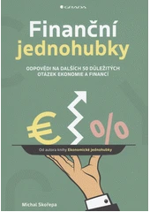 Kniha Finanční jednohubky z knihovny Jiřího Mahena