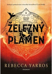 Kniha Železný plamen z knihovny Jiřího Mahena