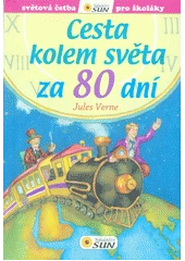 Kniha Cesta kolem světa za 80 dní z knihovny Jiřího Mahena