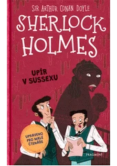 Kniha Sherlock Holmes z knihovny Jiřího Mahena