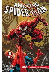 Kniha Amazing Spider-Man z knihovny Jiřího Mahena