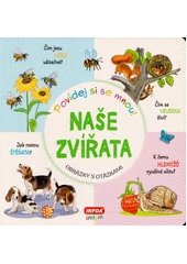 Kniha Naše zvířata z knihovny Jiřího Mahena