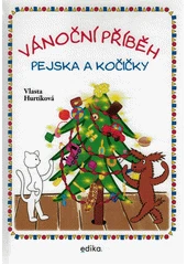 Kniha Vánoční příběh pejska a kočičky z knihovny Jiřího Mahena