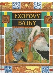 Kniha Ezopovy bajky z knihovny Jiřího Mahena