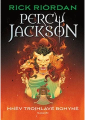 Kniha Percy Jackson z knihovny Jiřího Mahena