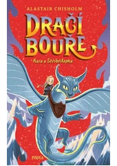 Kniha Dračí bouře z knihovny Jiřího Mahena