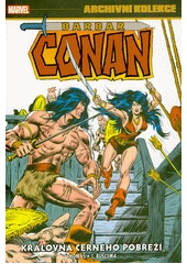 Kniha Barbar Conan z knihovny Jiřího Mahena