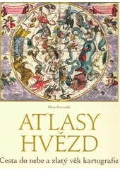 Kniha Atlasy hvězd z knihovny Jiřího Mahena