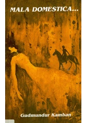 Kniha Panna na Skálholtu z knihovny Jiřího Mahena