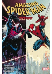 Kniha Amazing Spider-Man z knihovny Jiřího Mahena