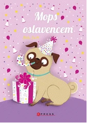 Kniha Mops oslavencem z knihovny Jiřího Mahena