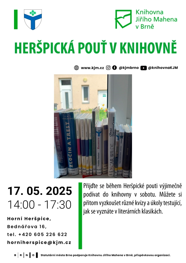 Akce KJM: Heršpická pouť v knihovně