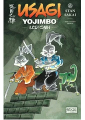 Kniha Usagi Yojimbo z knihovny Jiřího Mahena