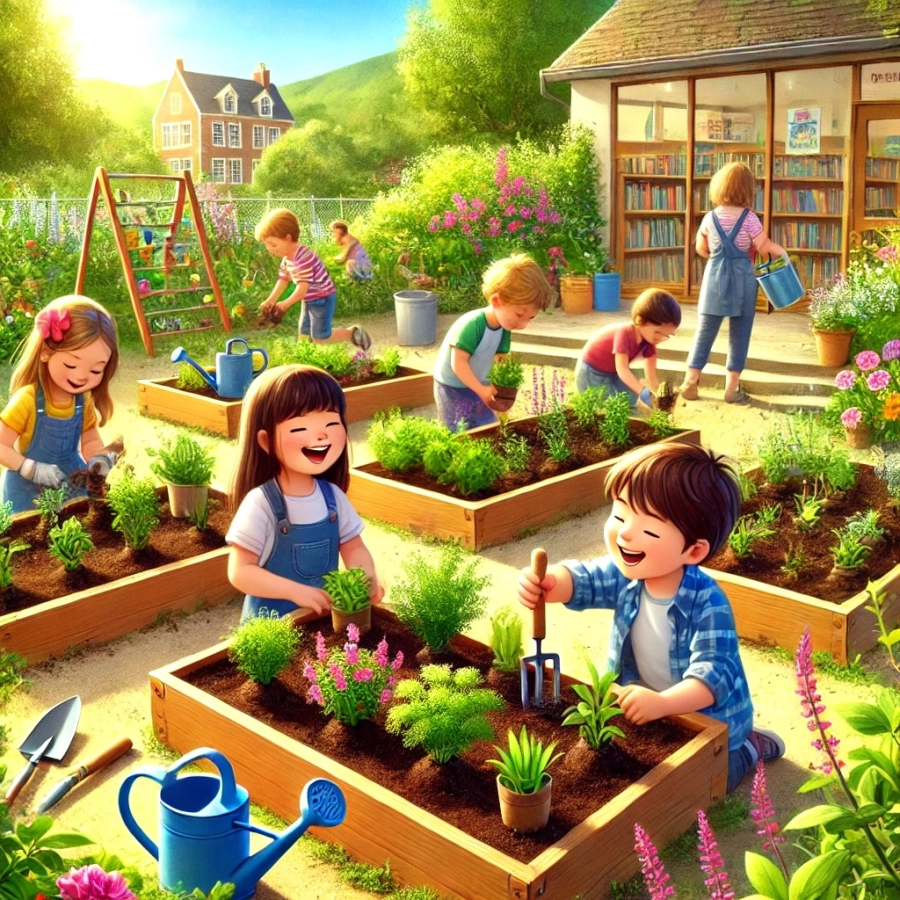 Akce KJM: Zahradničíme s dětmi