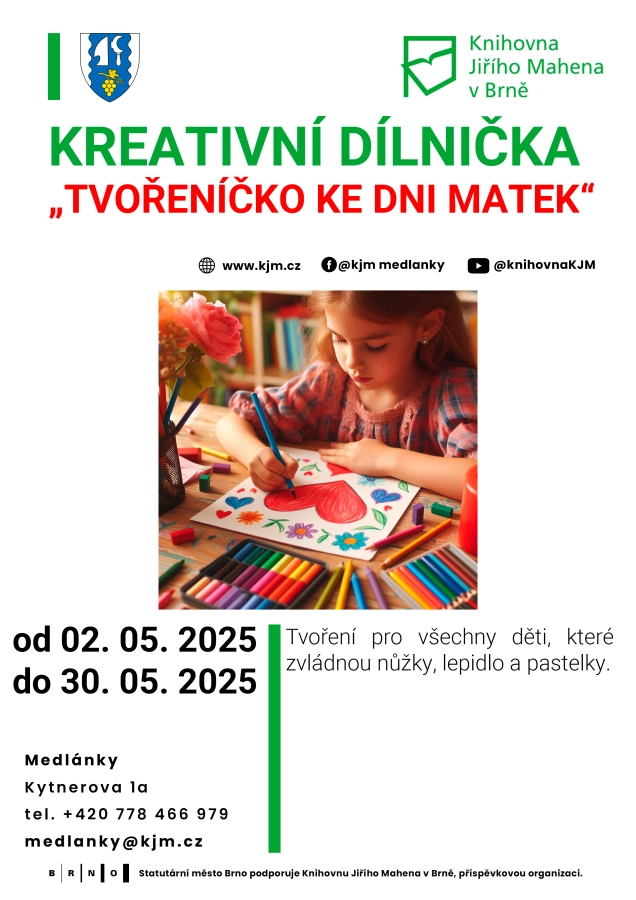 Akce KJM: Tvořeníčko ke Dni matek