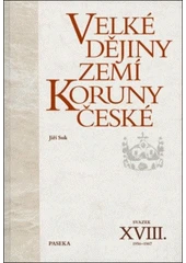 Kniha Velké dějiny zemí Koruny české z knihovny Jiřího Mahena
