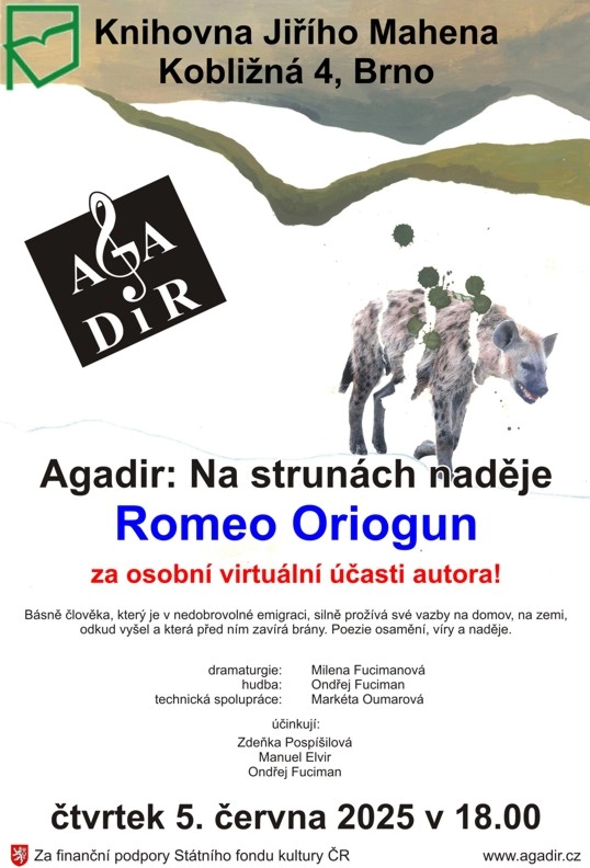 Akce KJM: Divadlo Agadir: Na strunách naděje – Romeo Oriogun