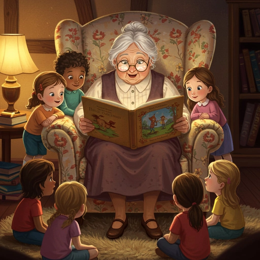 Akce KJM: Pohádková babička