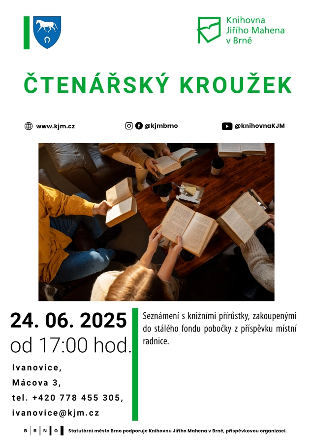 Akce KJM: Čtenářský kroužek