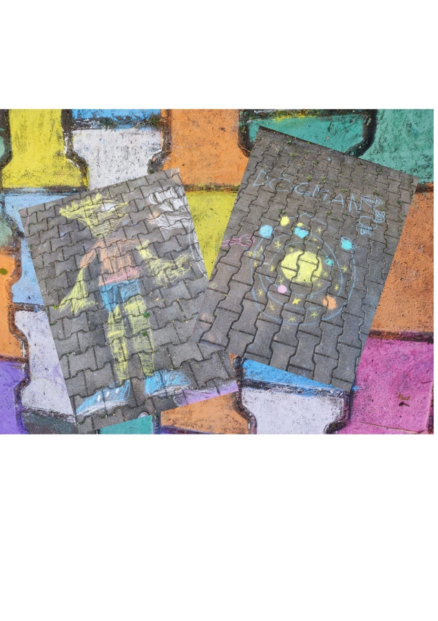 Akce KJM: Malování na chodník