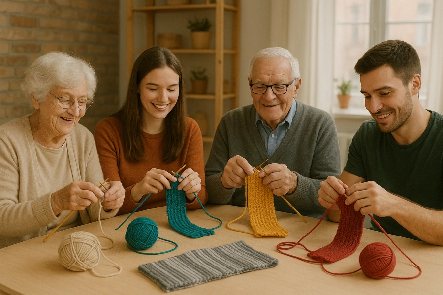 Akce KJM: Kolovrat a vřetánko – zpracování česance do příze
