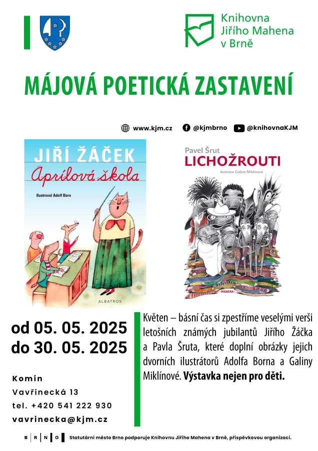 Akce KJM: Májová poetická zastavení