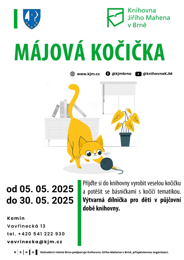 Akce KJM: Jarní tvoření – Májová kočička