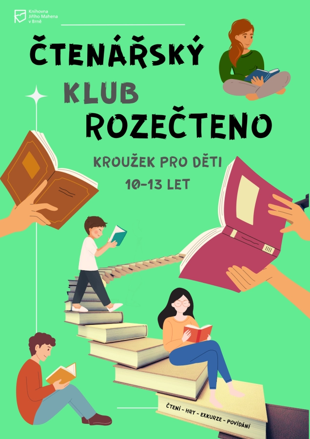 Akce KJM: Čtenářský klub ROZEČTENO